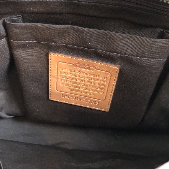 Coach shoulder tote bag - Picture 5 of 6
